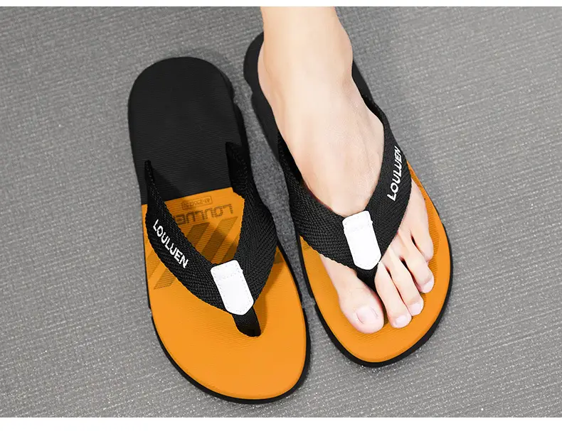 Cross-border plus size Flip-flops Men's Summer Outer Wear Non-slip Clip Sandals Men's Beach Trendy Internet Celebrated Casual Sandals — feature 13