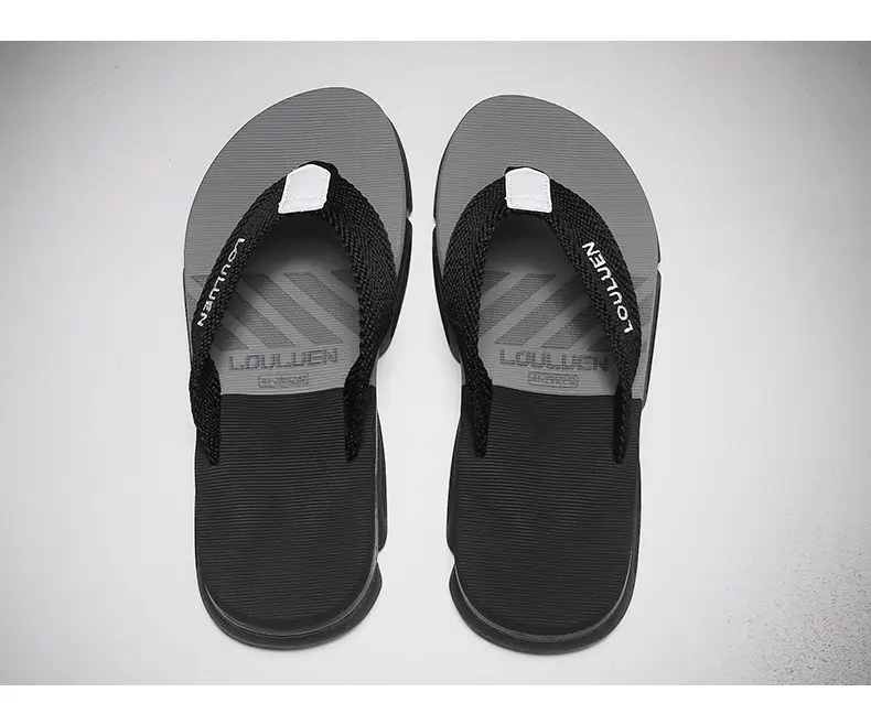 Cross-border plus size Flip-flops Men's Summer Outer Wear Non-slip Clip Sandals Men's Beach Trendy Internet Celebrated Casual Sandals — feature 5
