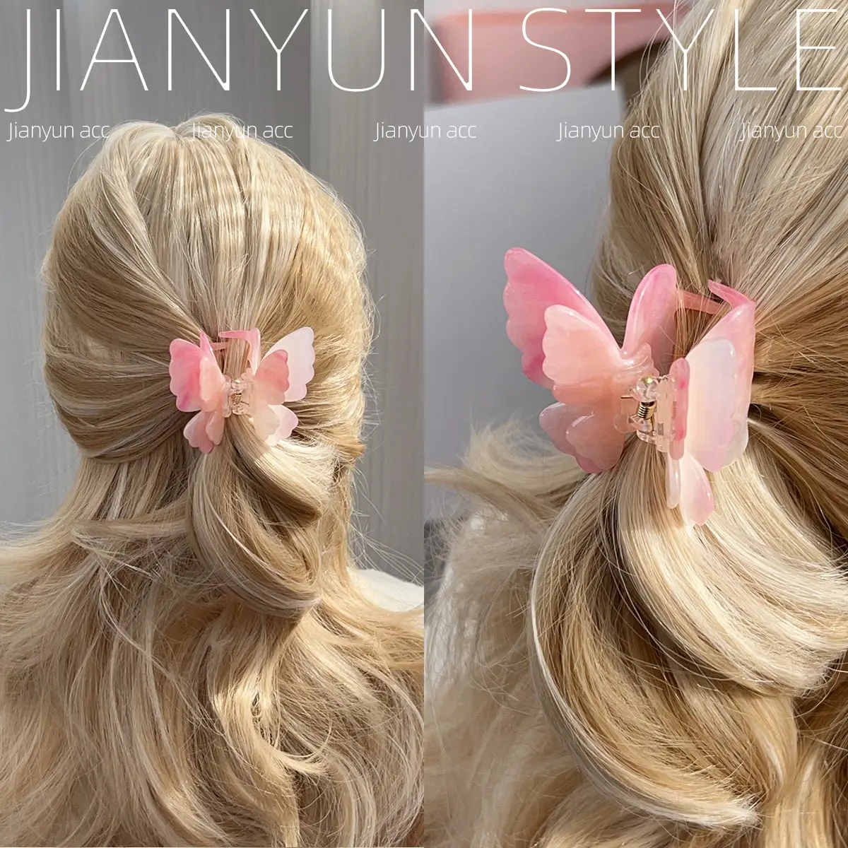 Color-Changing Butterfly Hair Clips for Women - Image 10