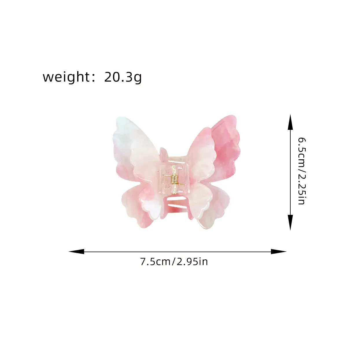 Color-Changing Butterfly Hair Clips for Women - Image 11