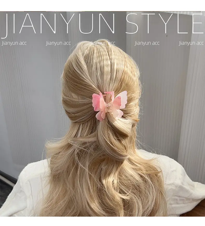 Color-Changing Butterfly Hair Clips for Women — feature 11