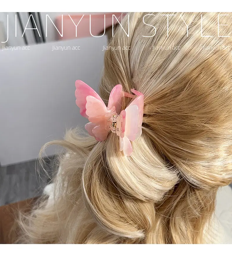 Color-Changing Butterfly Hair Clips for Women — feature 12