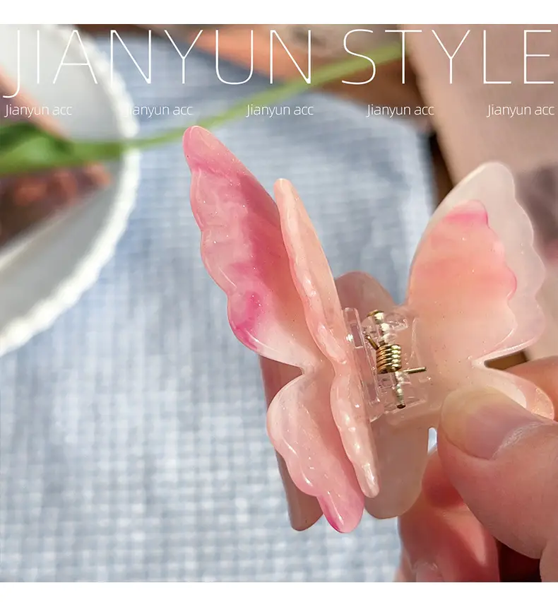 Color-Changing Butterfly Hair Clips for Women — feature 14