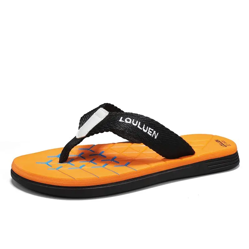 2024 Men's Distinctive Green Flip Flops with Non-Slip Soles - Image 9