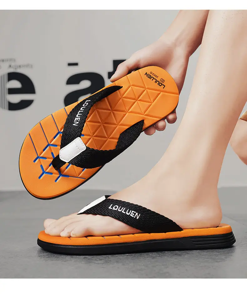 2024 Men's Distinctive Green Flip Flops with Non-Slip Soles — feature 20