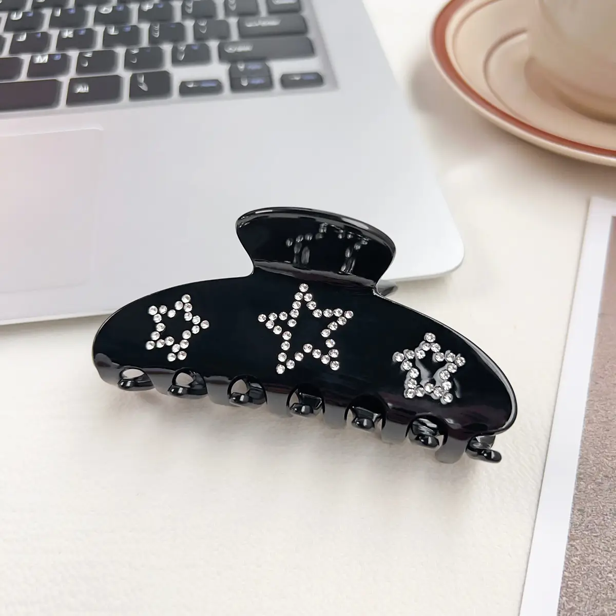 New Korean Style Hairpin with Star Moon Design - Image 2