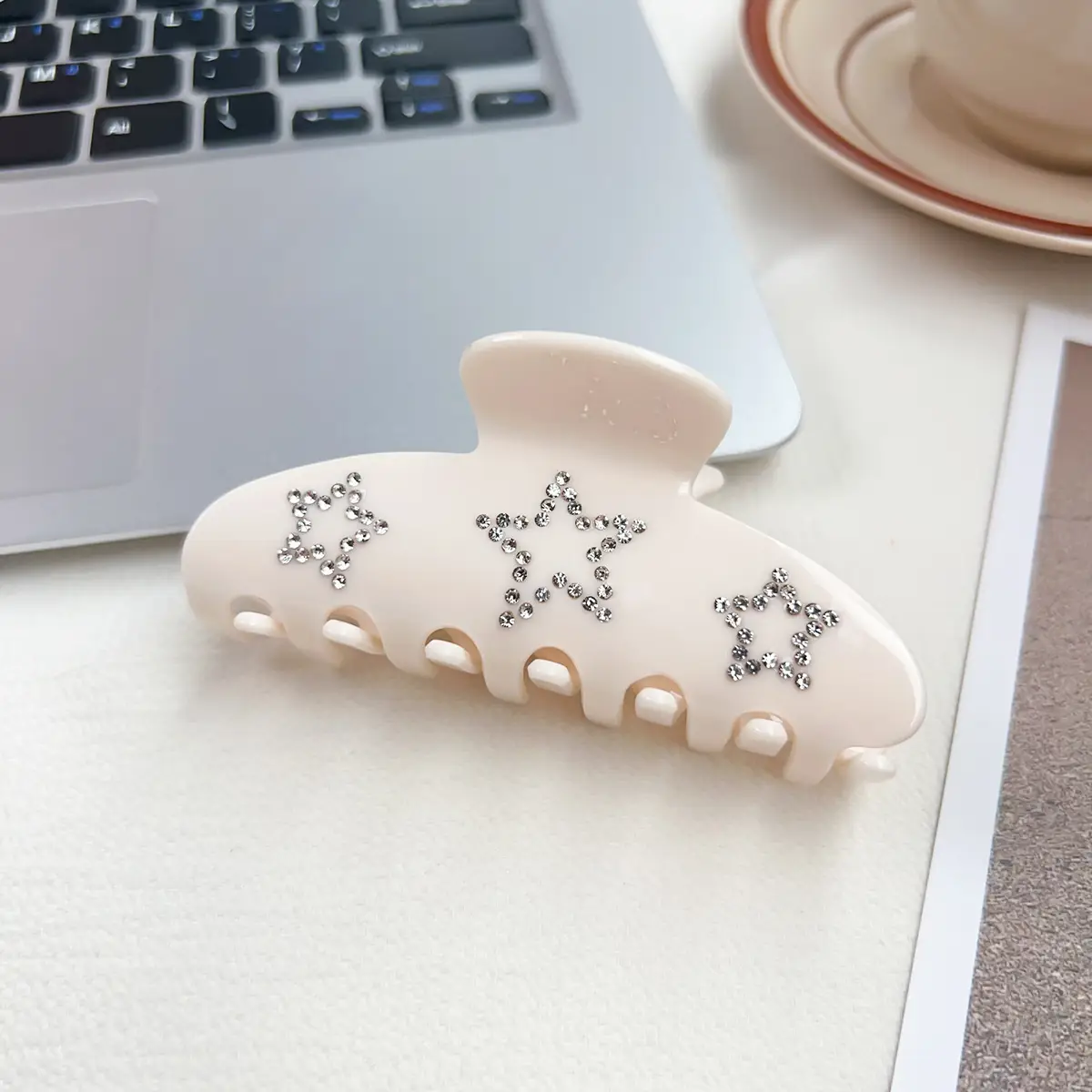 New Korean Style Hairpin with Star Moon Design - Image 4