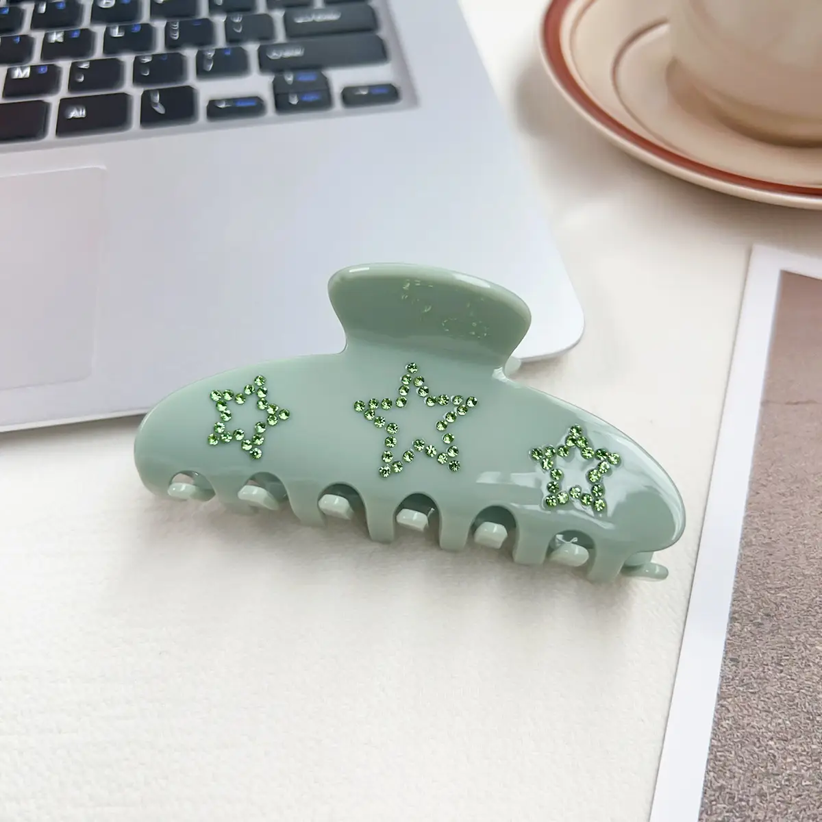 New Korean Style Hairpin with Star Moon Design - Image 6