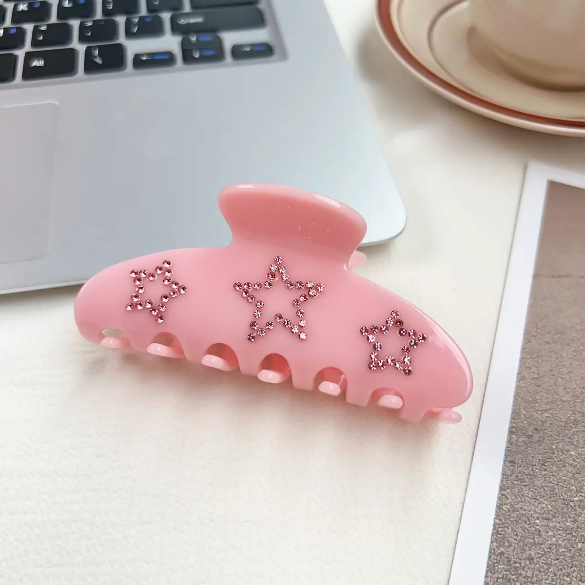 New Korean Style Hairpin with Star Moon Design - Image 8