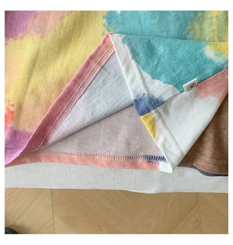Kids Tie-Dye Printed T-Shirt Boys Summer Wear — feature 18