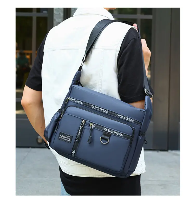 2026 Men's Korean Style Oxford Bag Green Large Capacity — feature 27