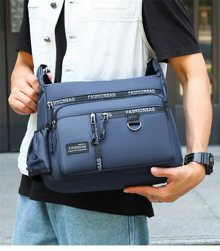 2026 Men's Korean Style Oxford Bag Green Large Capacity — feature 28