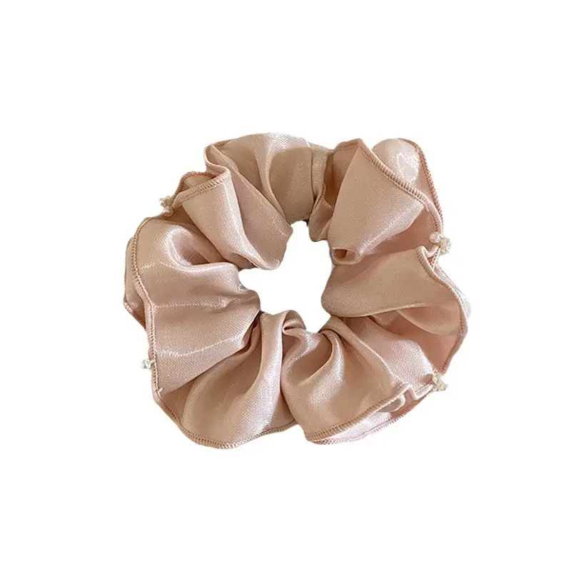 Korean Style Pearl Hair Band with Stitched Beads - Image 11