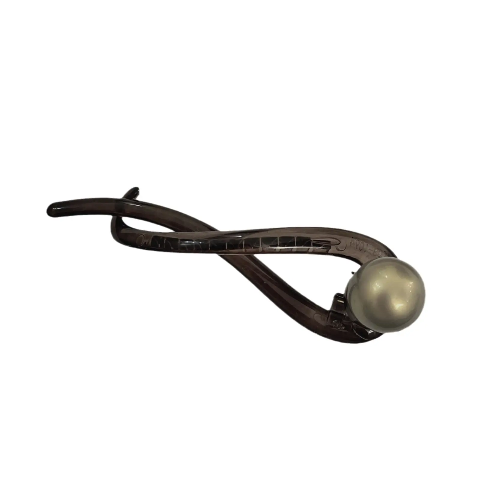 Simple Brown Pearl Hair Clip for Women - Image 11