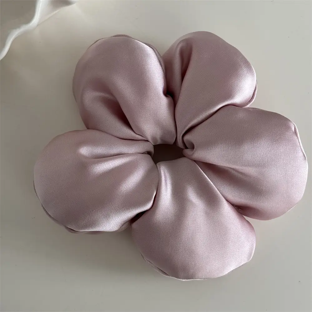 Black 3D Flower Hair Ring for Women — feature 16