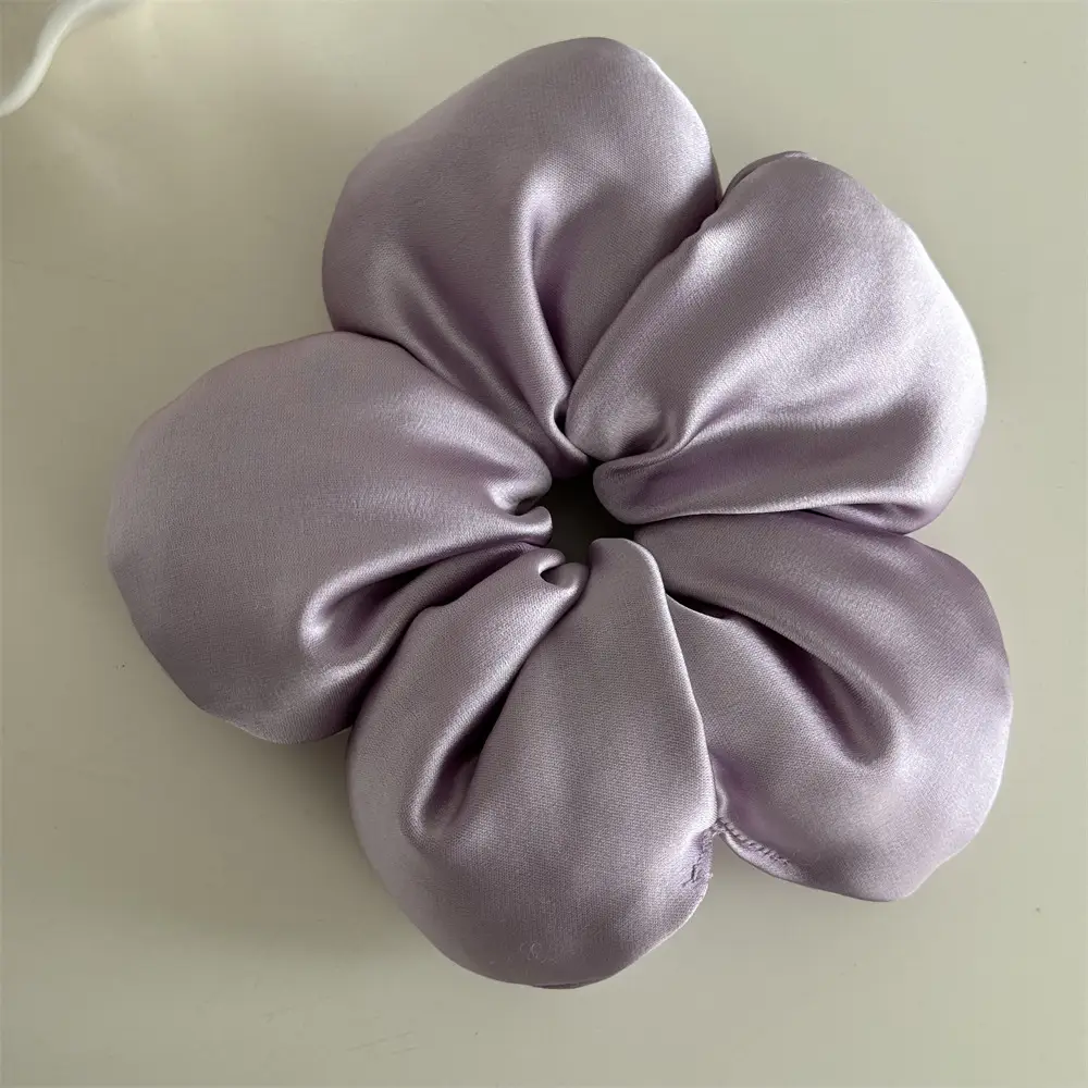 Black 3D Flower Hair Ring for Women — feature 18