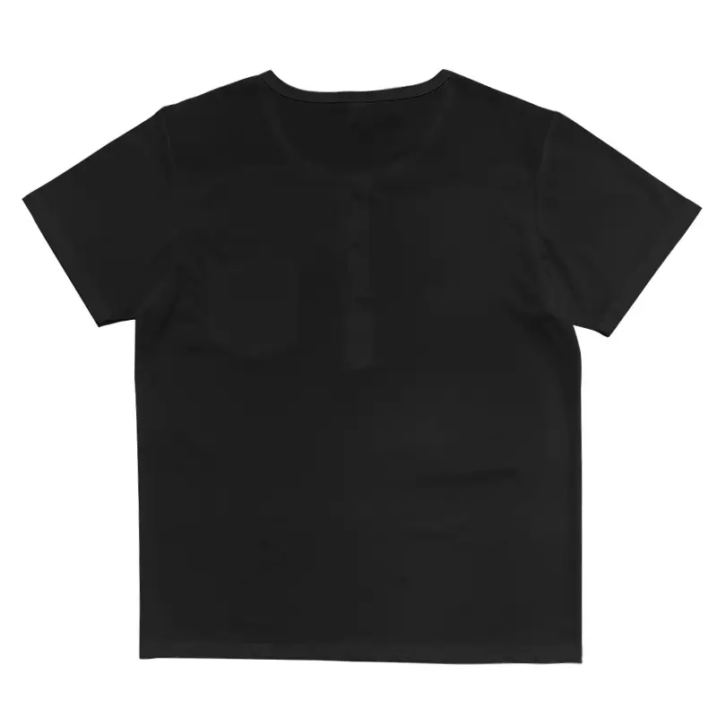 Men's 2025 Cotton Short Sleeve V-Neck T-Shirt White — feature 15