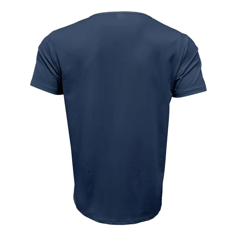 Men's 2025 Cotton Short Sleeve V-Neck T-Shirt White — feature 29