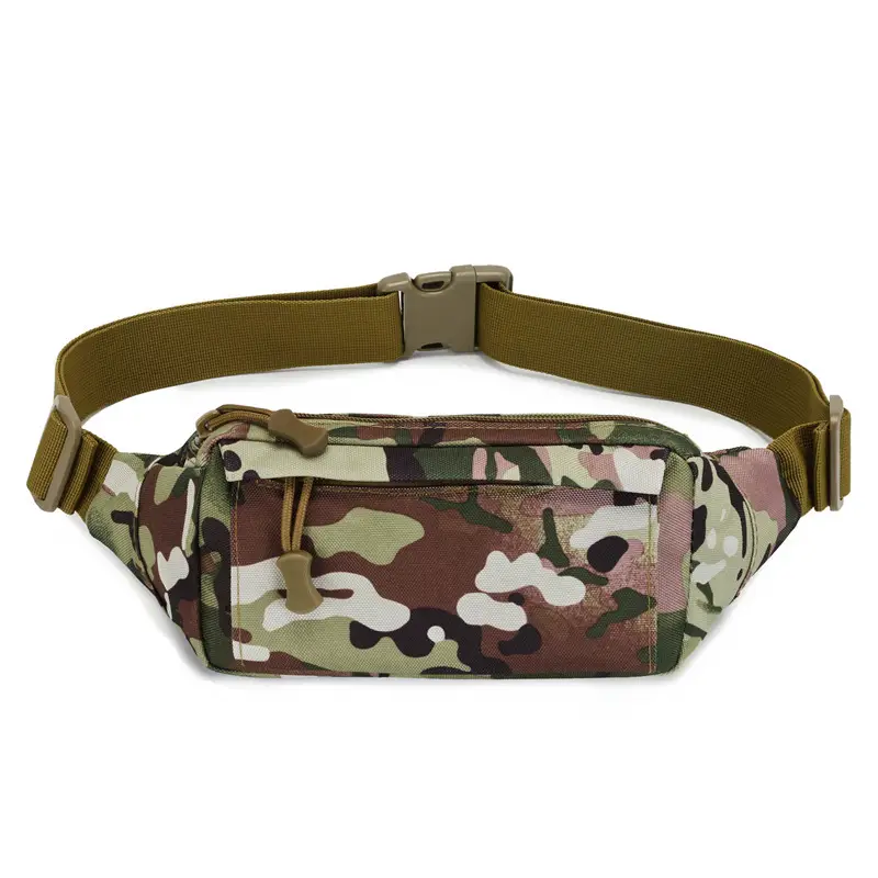 Men's Waterproof Tactical Waist Bag Brown - Image 3