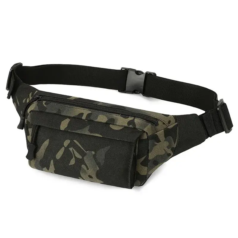 Men's Waterproof Tactical Waist Bag Brown - Image 5