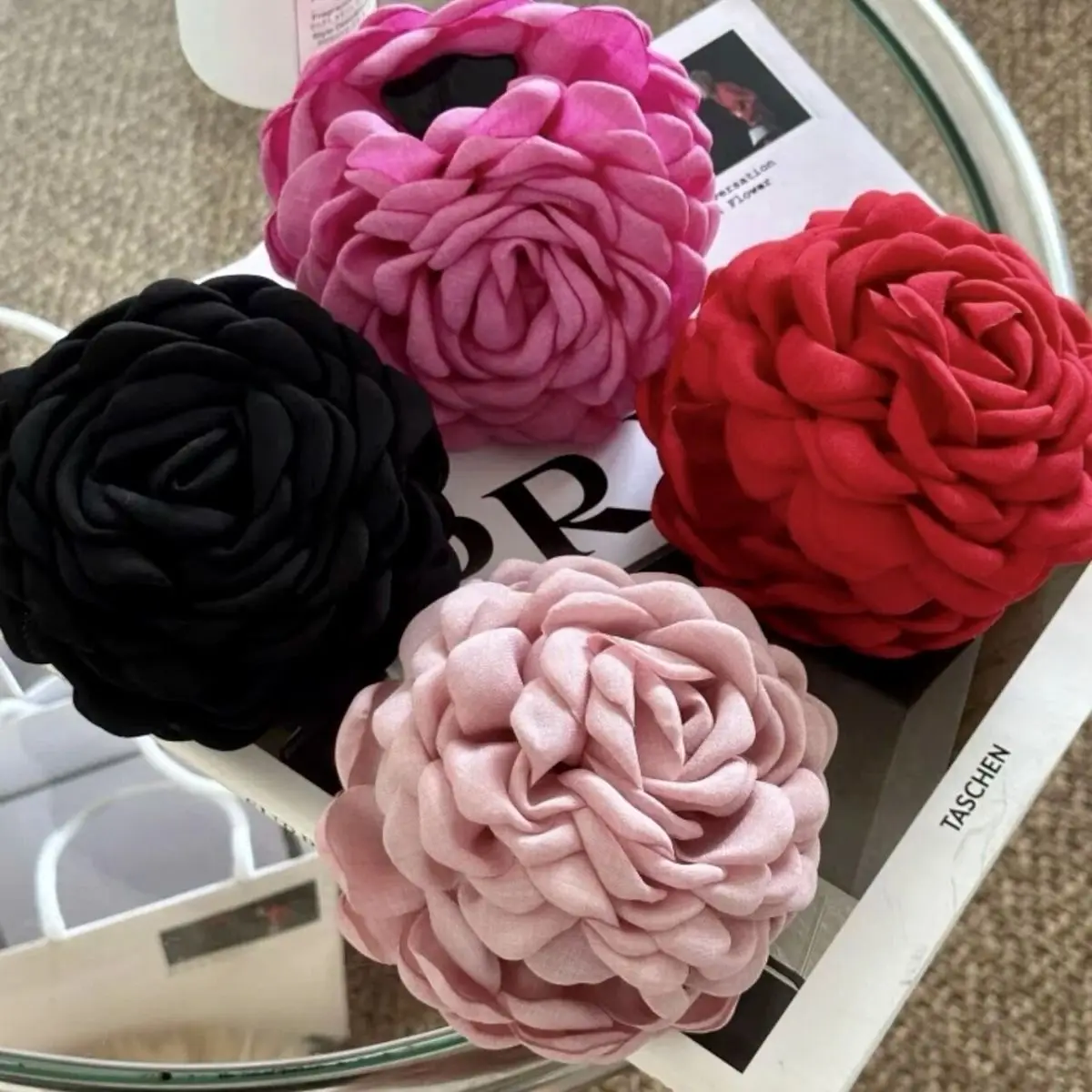 Pink Rose Hair Clip for Women 2024 — feature 6