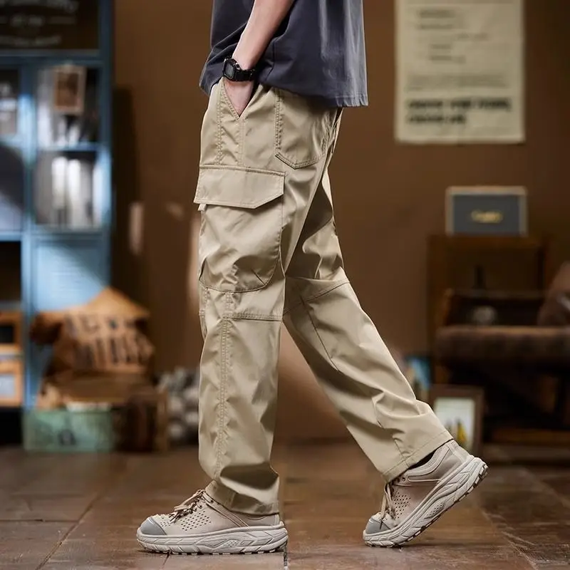 American Style Men's Multi-Pocket Summer Pants