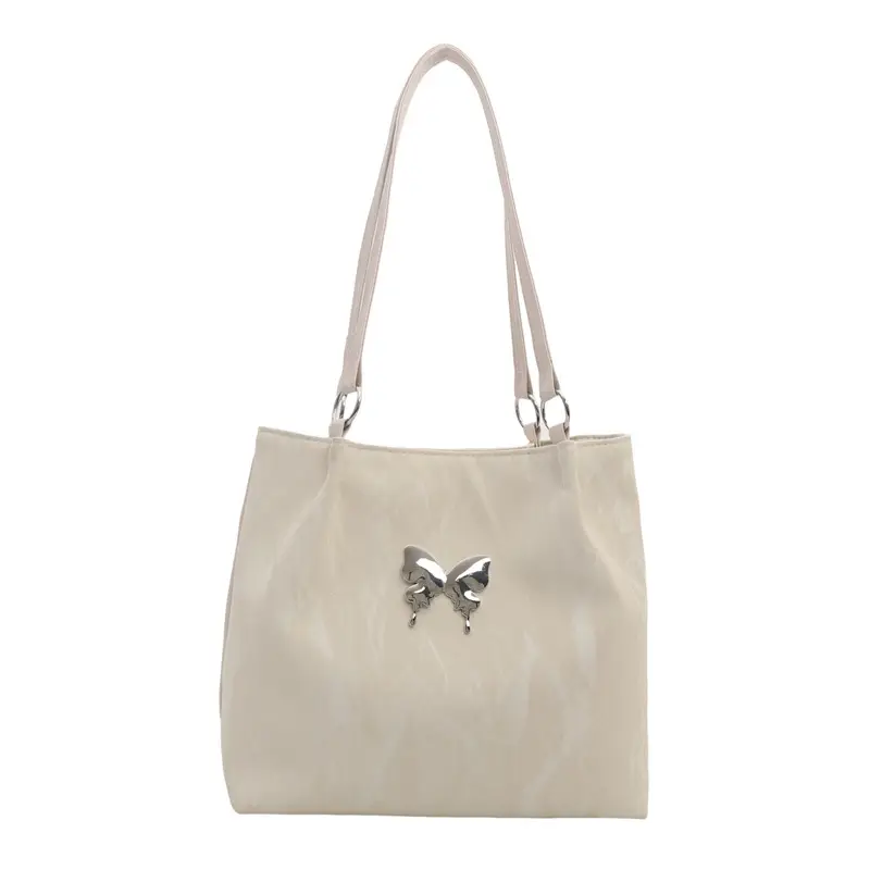 Pink Butterfly Tote Bag for Women 2024 New Arrival - Image 2