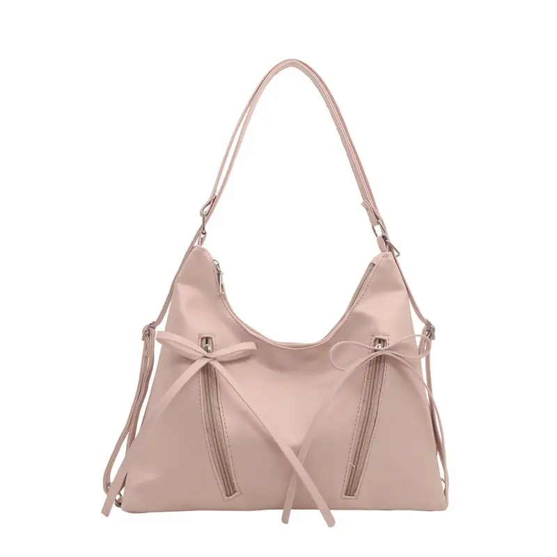 Silver Ballet Style Shoulder Bag Large Capacity Women - Image 9