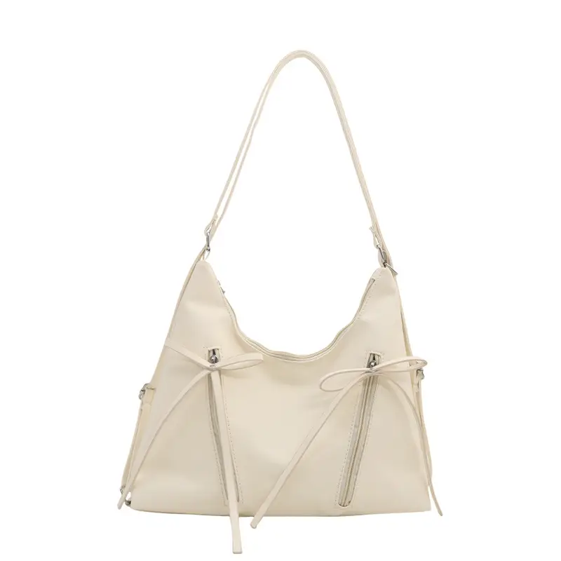 Silver Ballet Style Shoulder Bag Large Capacity Women - Image 4