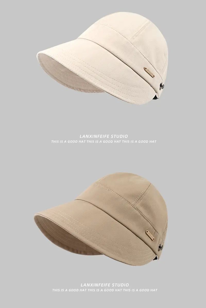 Women's UV Protection Sun Hat with Duck Tongue Fisherman Design — feature 6