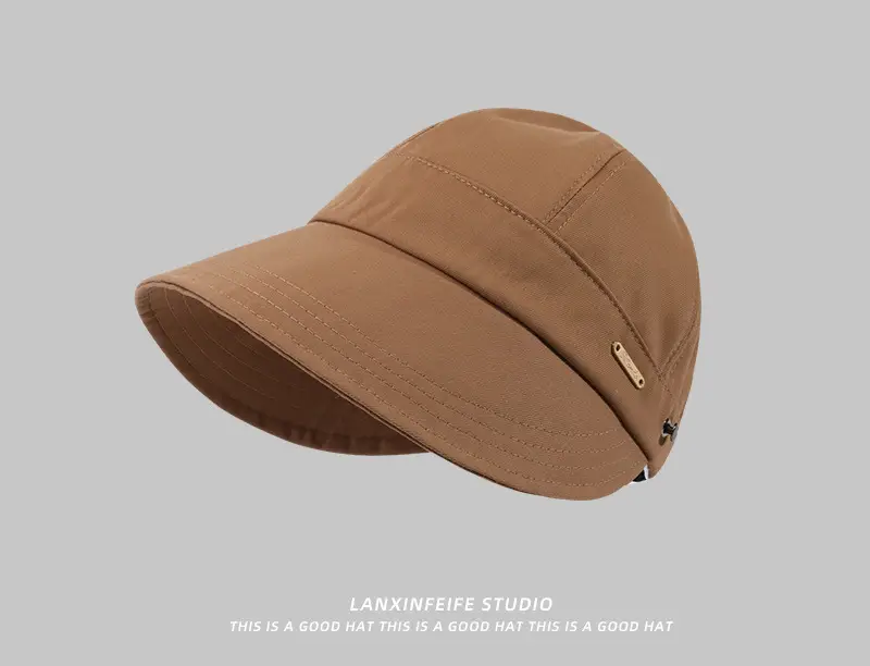Women's UV Protection Sun Hat with Duck Tongue Fisherman Design — feature 7