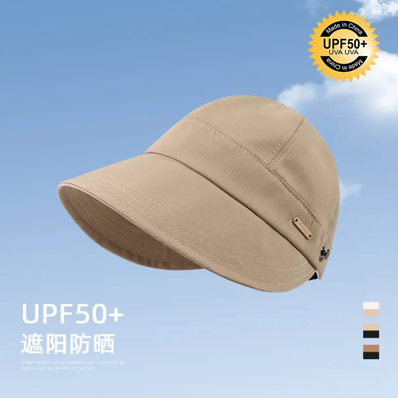 Women's UV Protection Sun Hat with Duck Tongue Fisherman Design - Image 2