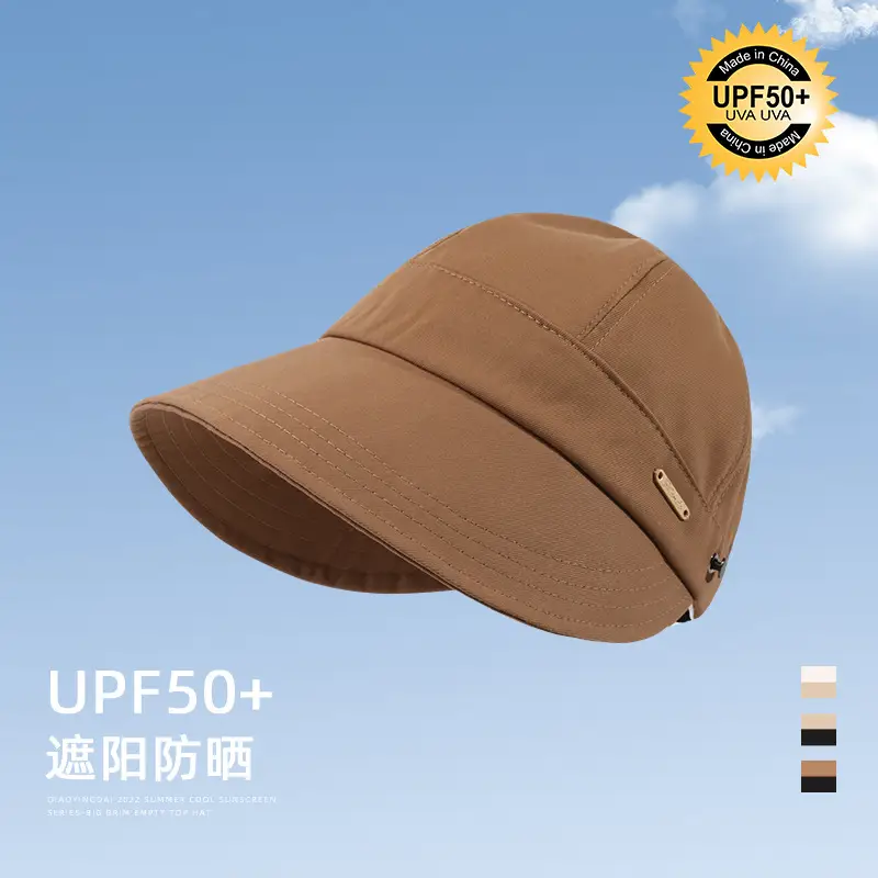 Women's UV Protection Sun Hat with Duck Tongue Fisherman Design - Image 3