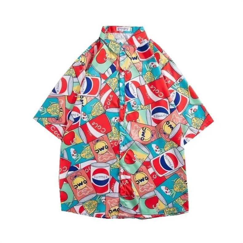 2024 Summer Floral Short Sleeve Shirt for Boys Girls — feature 7