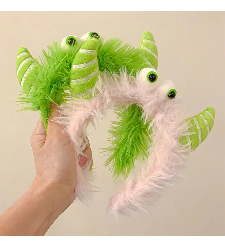 Pink Monster Hair Band for Women Cute Headband — feature 10