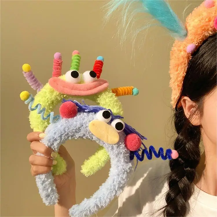 Pink Monster Hair Band for Women Cute Headband — feature 11