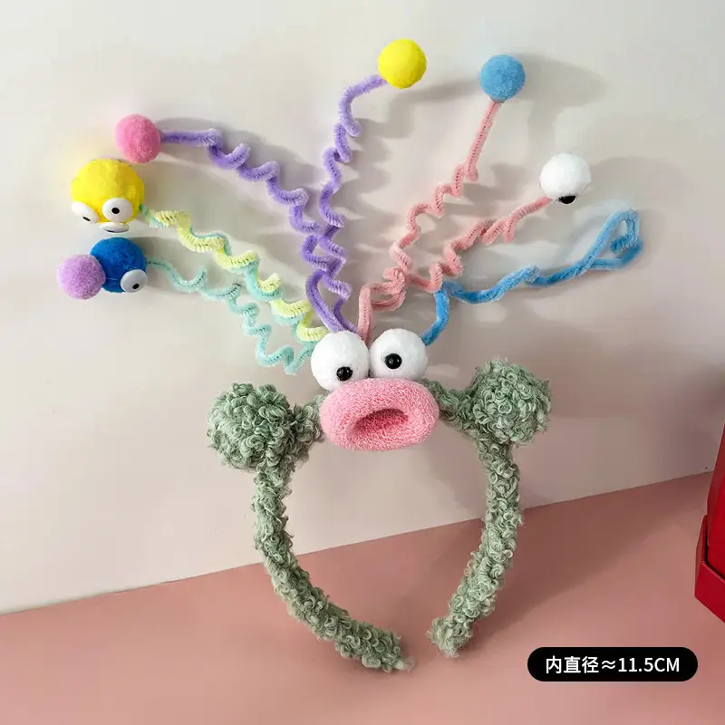 Pink Monster Hair Band for Women Cute Headband - Image 11
