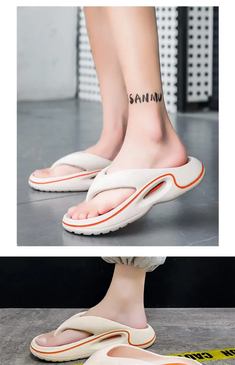 Flip-flops Men's Summer Outer Wear Soft Sole Sports Slippers Men's Outdoor Non-slip Soft Bottom Beach Flip-flops — feature 21