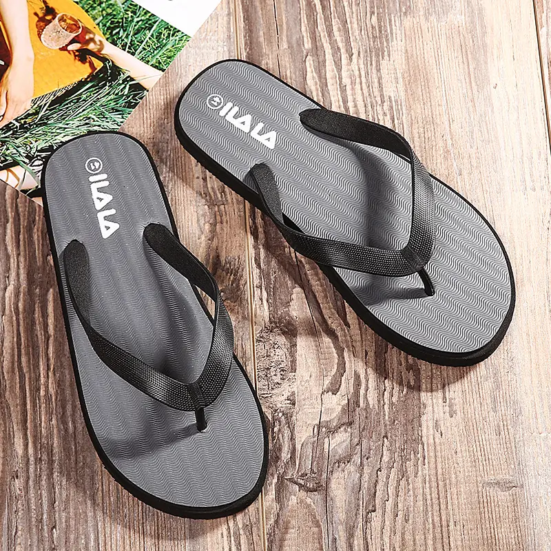 Flip-flops Men's Summer Outer Wear Soft Sole Sports Slippers Men's Outdoor Non-slip Soft Bottom Beach Flip-flops - Image 12