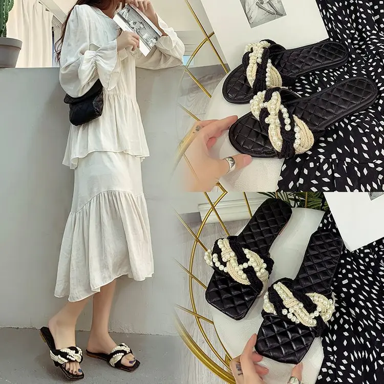 Women Square Toe Metal Clip Sandals 2024 — feature 6