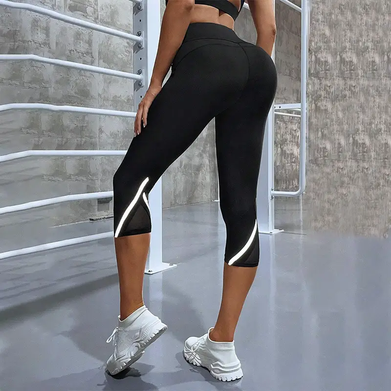 Cross-border Yoga Pants High Waist Sexy Running Pants Women's Hip Sweat-lifting Leggings — feature 6