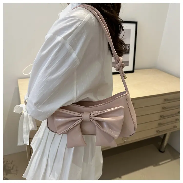 White Bow Shoulder Bag for Women 2024 — feature 15
