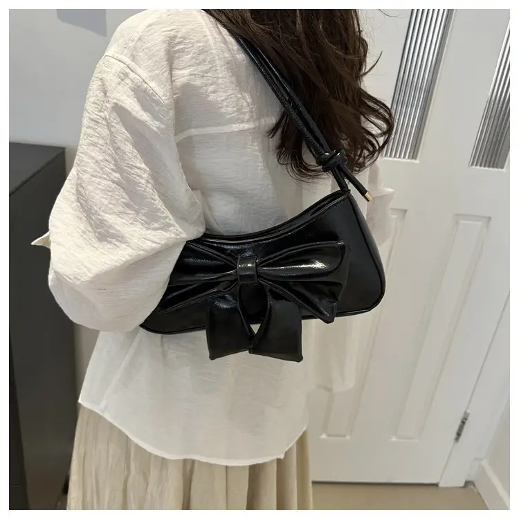 White Bow Shoulder Bag for Women 2024 — feature 18