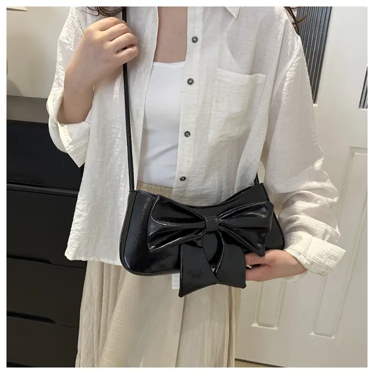 White Bow Shoulder Bag for Women 2024 — feature 19