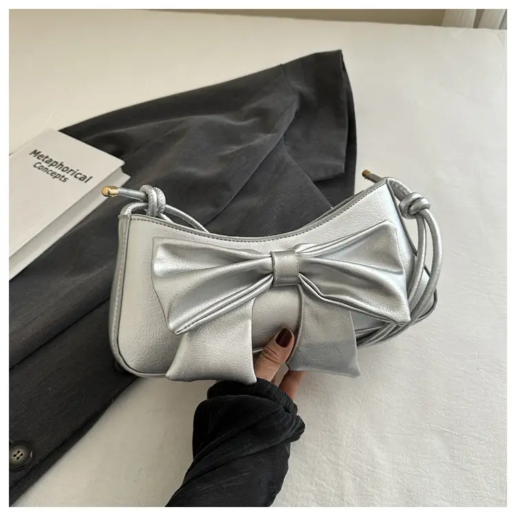 White Bow Shoulder Bag for Women 2024 — feature 23