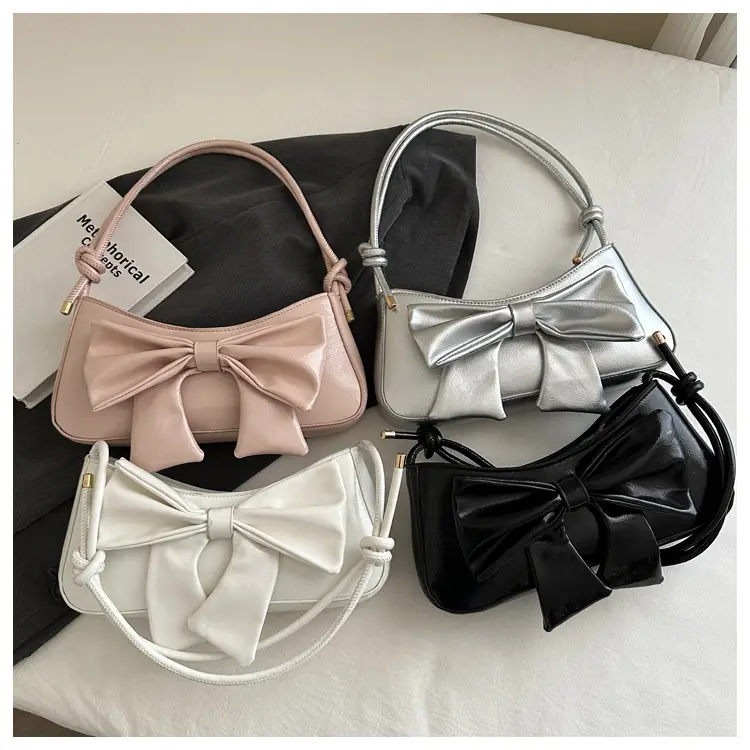 White Bow Shoulder Bag for Women 2024 — feature 24