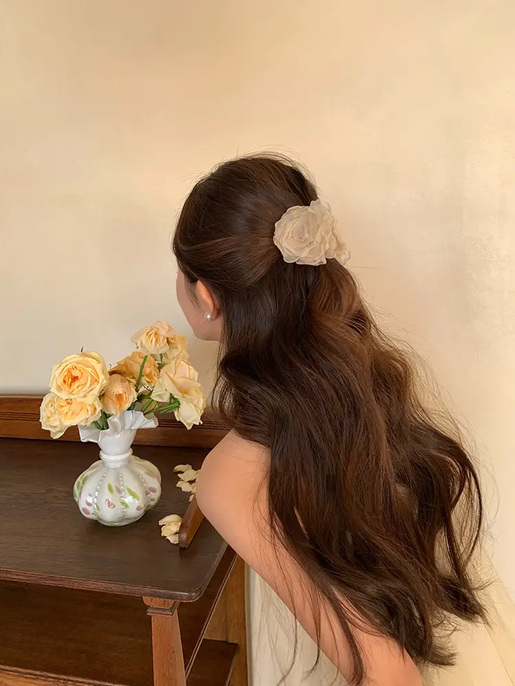 New Chinese-Style Rose Hairpin Clip for Women — feature 5