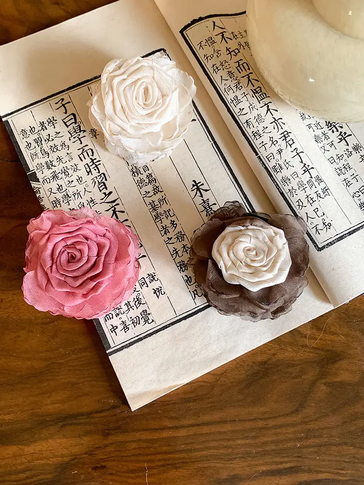 New Chinese-Style Rose Hairpin Clip for Women — feature 8