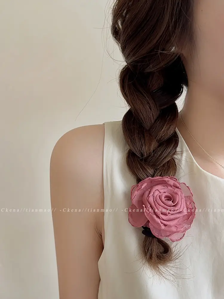 New Chinese-Style Rose Hairpin Clip for Women - Image 10
