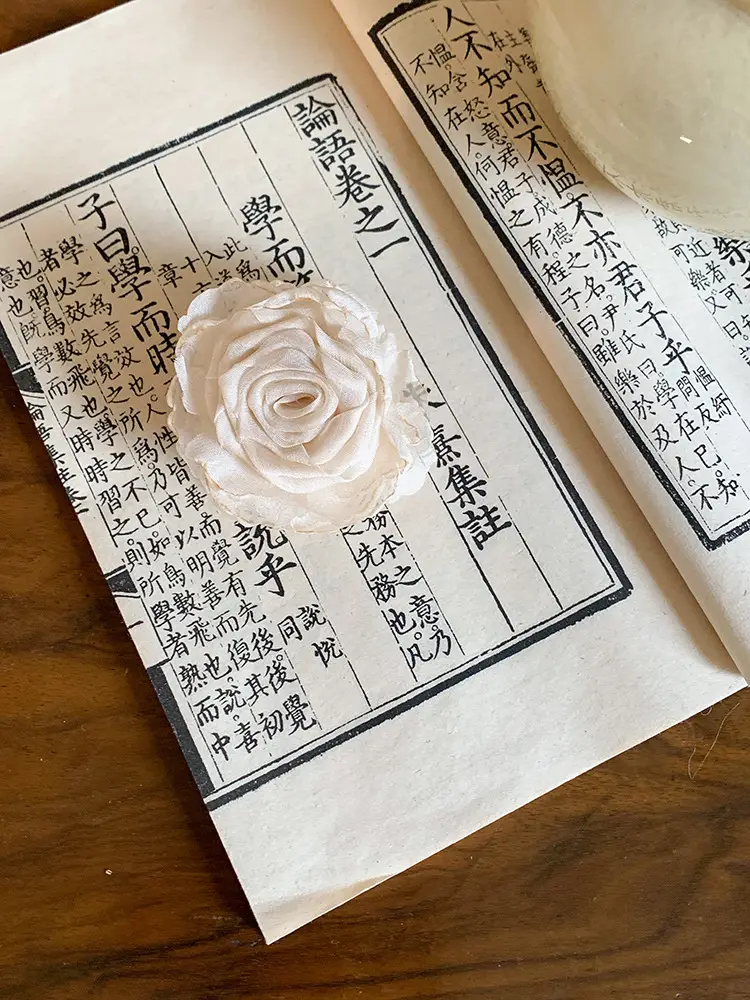 New Chinese-Style Rose Hairpin Clip for Women - Image 2